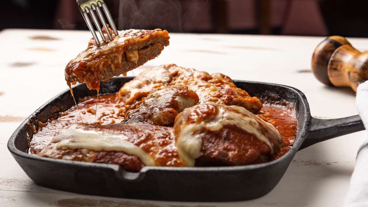 Bife à Parmegiana Simples