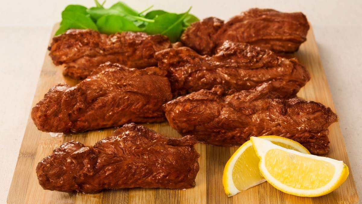 Churrasco de Bananinha com Rúcula e Limão Siciliano