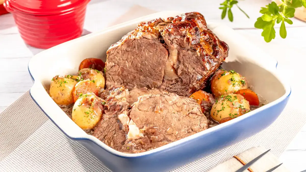 Costela de boi assada