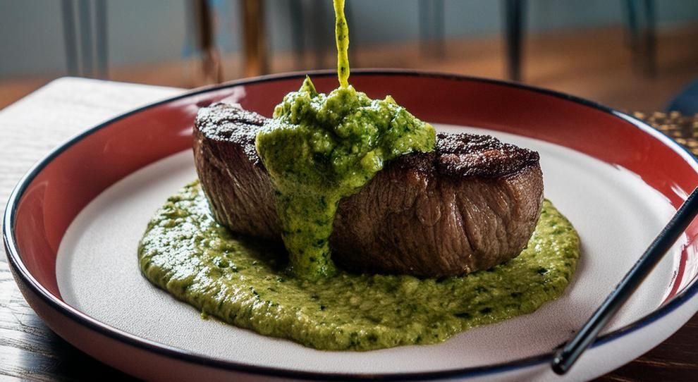 Bife Ancho com Chimichurri