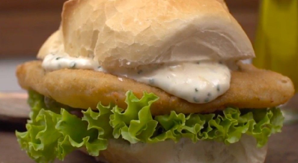 Sanduíche de Bife à Milanesa