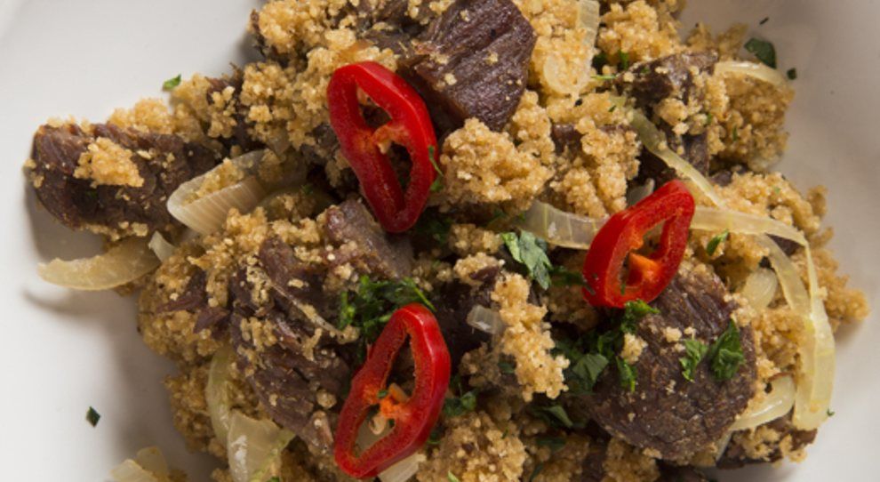 Paçoca de Carne Verde